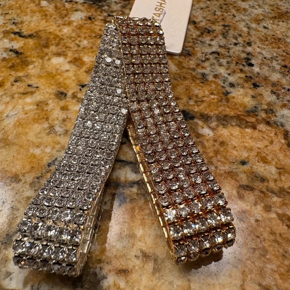 NEW Natasha Rhinestone Stretch Bracelets